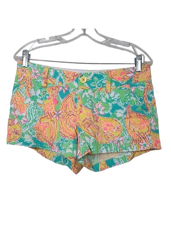 Lilly Pulitzer Pants - Lilly Pulitzer The Walsh Colorful Floral Shorts 2